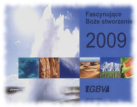 Kalendarz ścienny Fascynujące Boże Stworzenie Kalendarz ścienny Fascynujące Boże Stworzenie
